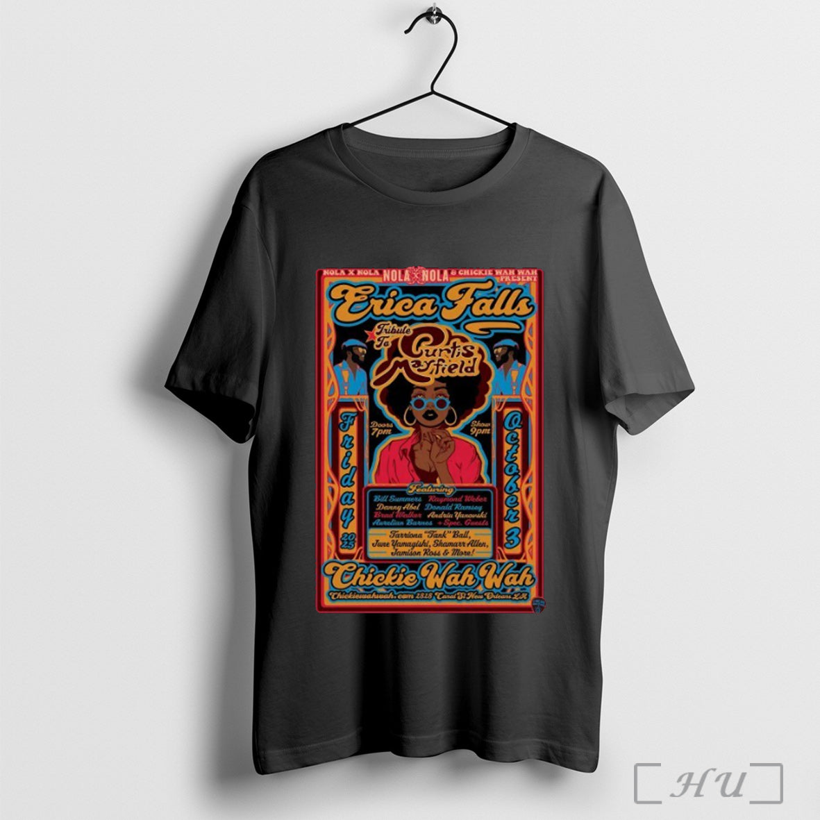 Officials Erica Falls 10 3 2025 In New Orleans La - Adult & Kids T-Shirts, Sweatshirts & Hoodies apparel design preview 1