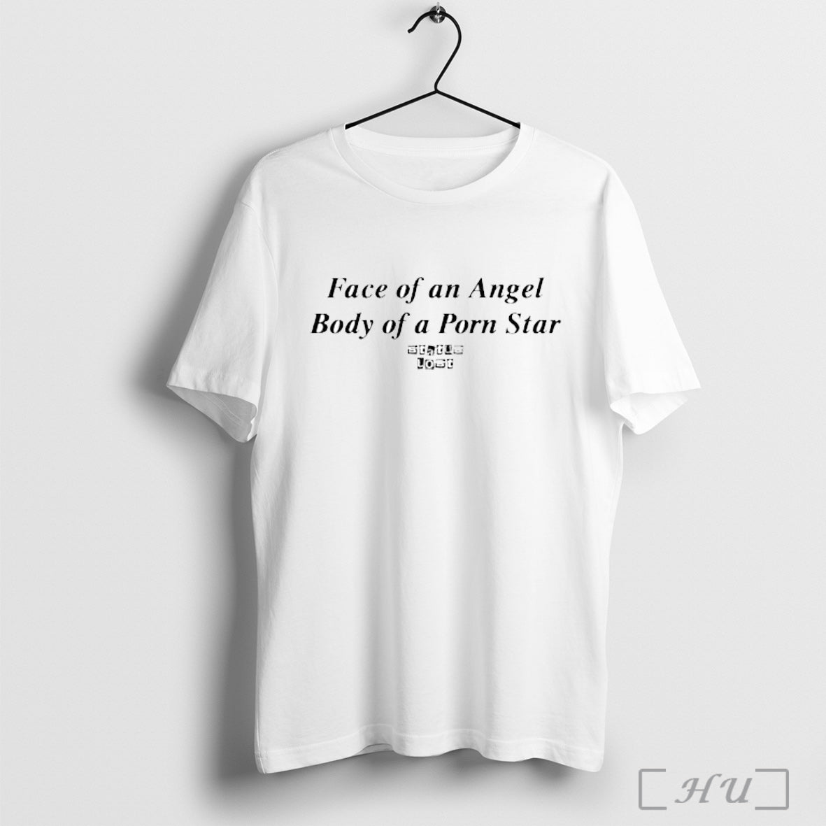 Officials Face Of An Angel Body A Porn Star Status - Adult & Kids T-Shirts, Sweatshirts & Hoodies apparel design preview 1