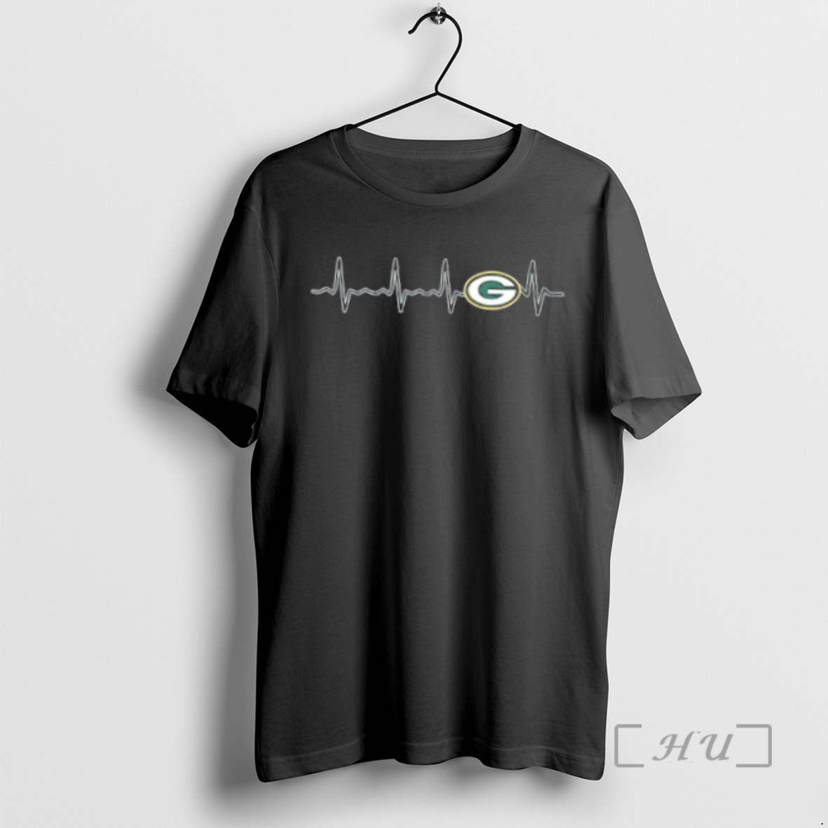 Officials Fans Heartbeat Love Green Bay Packers - Adult & Kids T-Shirts, Sweatshirts & Hoodies apparel design preview 1