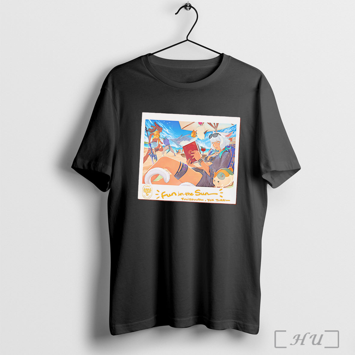 Officials Final Fantasy Xiv Fun In The Sun - Adult & Kids T-Shirts, Sweatshirts & Hoodies apparel design preview 1