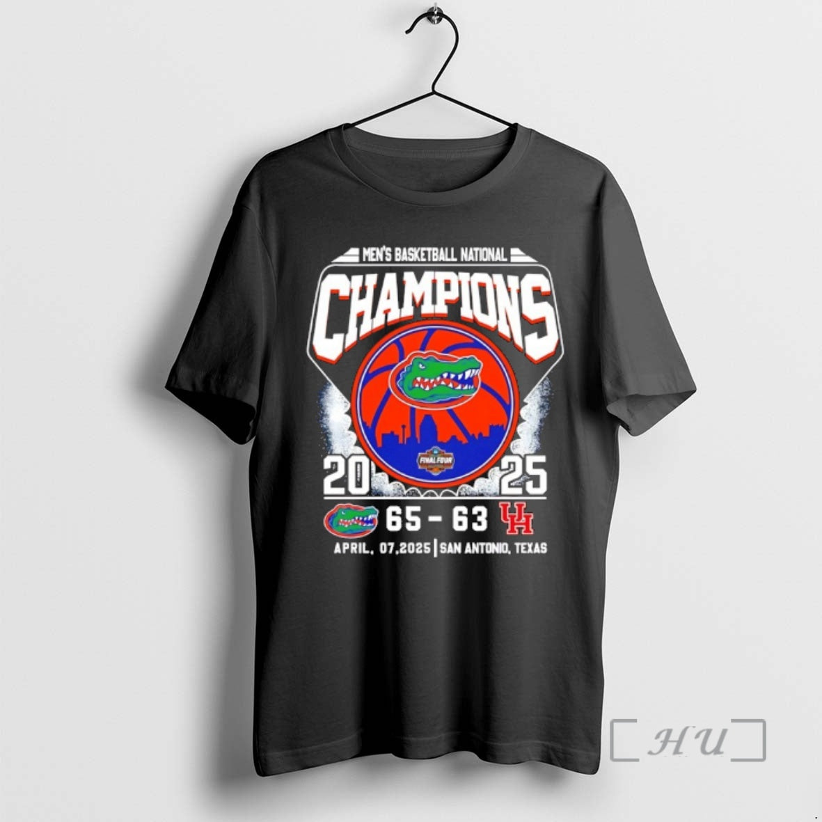 Officials Florida Gators Beat Houston Cougars 65 63 - Adult & Kids T-Shirts, Sweatshirts & Hoodies apparel design preview 1
