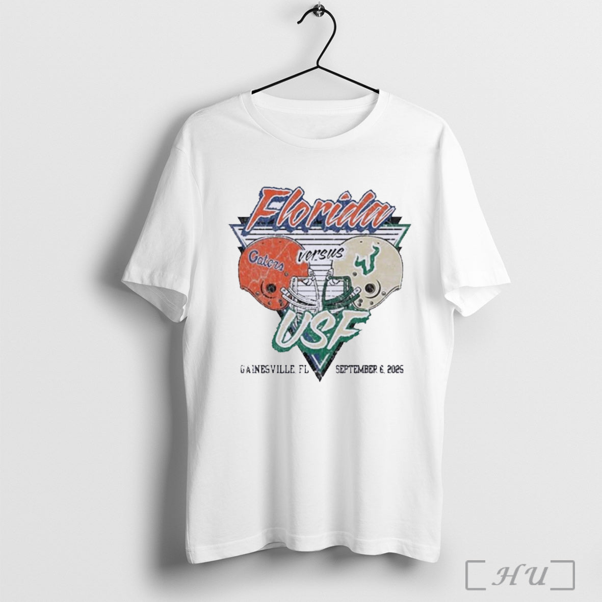 Officials Florida Gators Vs Usf Bulls 2025 Gameday - Adult & Kids T-Shirts, Sweatshirts & Hoodies apparel design preview 1