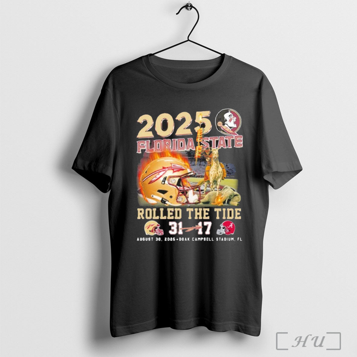 Officials Florida State Seminoles 2025 Rolled The - Adult & Kids T-Shirts, Sweatshirts & Hoodies apparel design preview 1