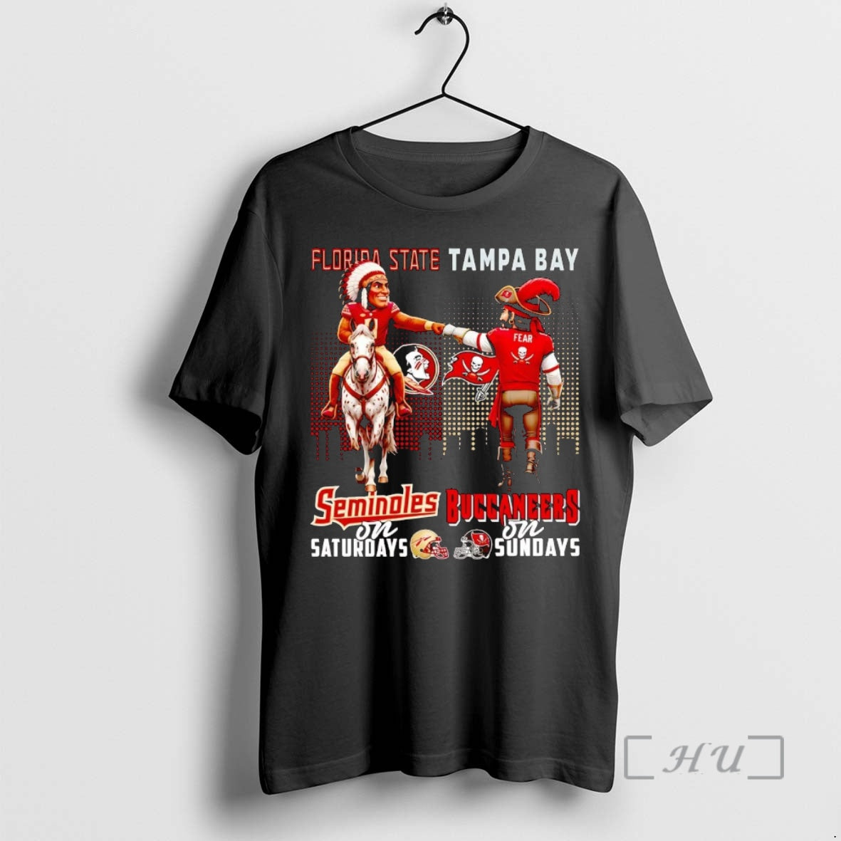 Officials Florida State Seminoles On Saturdays Tampa - Adult & Kids T-Shirts, Sweatshirts & Hoodies apparel design preview 1