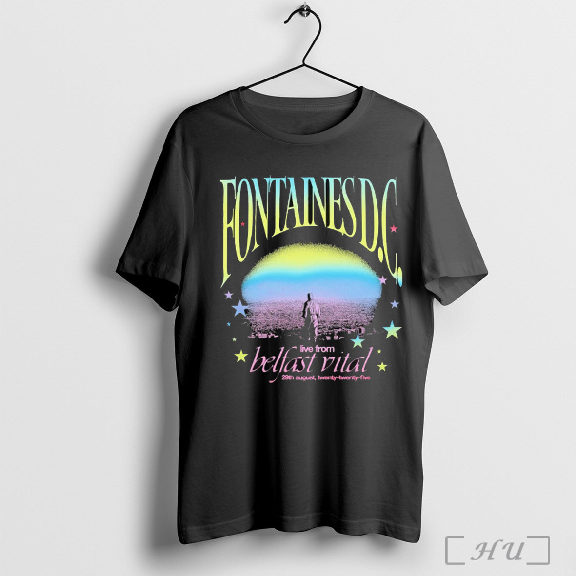 Officials Fontaines Dc Live From Belfast Vital 29th - Adult & Kids T-Shirts, Sweatshirts & Hoodies apparel design preview 1