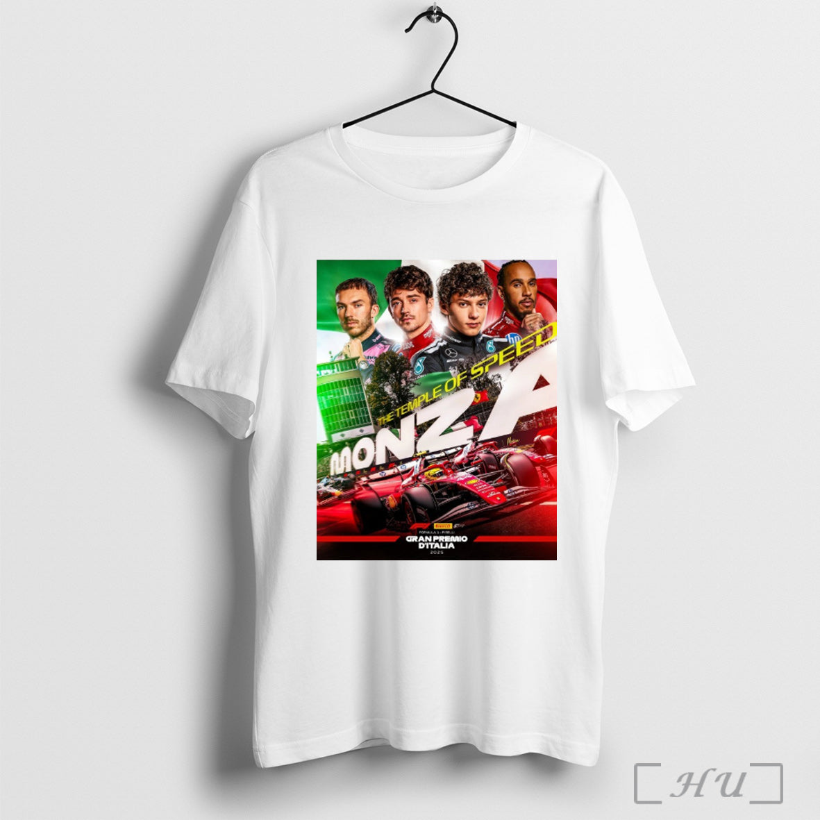 Officials Formula 1 Pirelli Gran Premio Ditalia 2025 - Adult & Kids T-Shirts, Sweatshirts & Hoodies apparel design preview 1