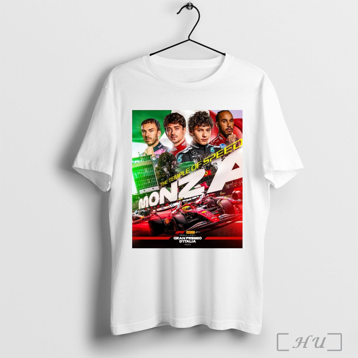 Officials Formula 1 Pirelli Gran Premio Ditalia 2025 - Adult & Kids T-Shirts, Sweatshirts & Hoodies apparel design preview 1
