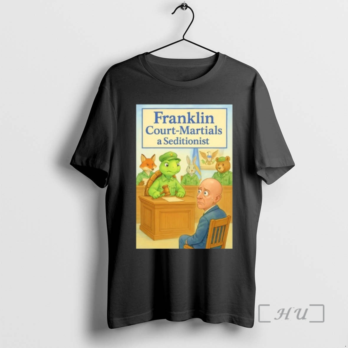 Officials Franklin Court Martials A Seditionist - Adult & Kids T-Shirts, Sweatshirts & Hoodies apparel design preview 1