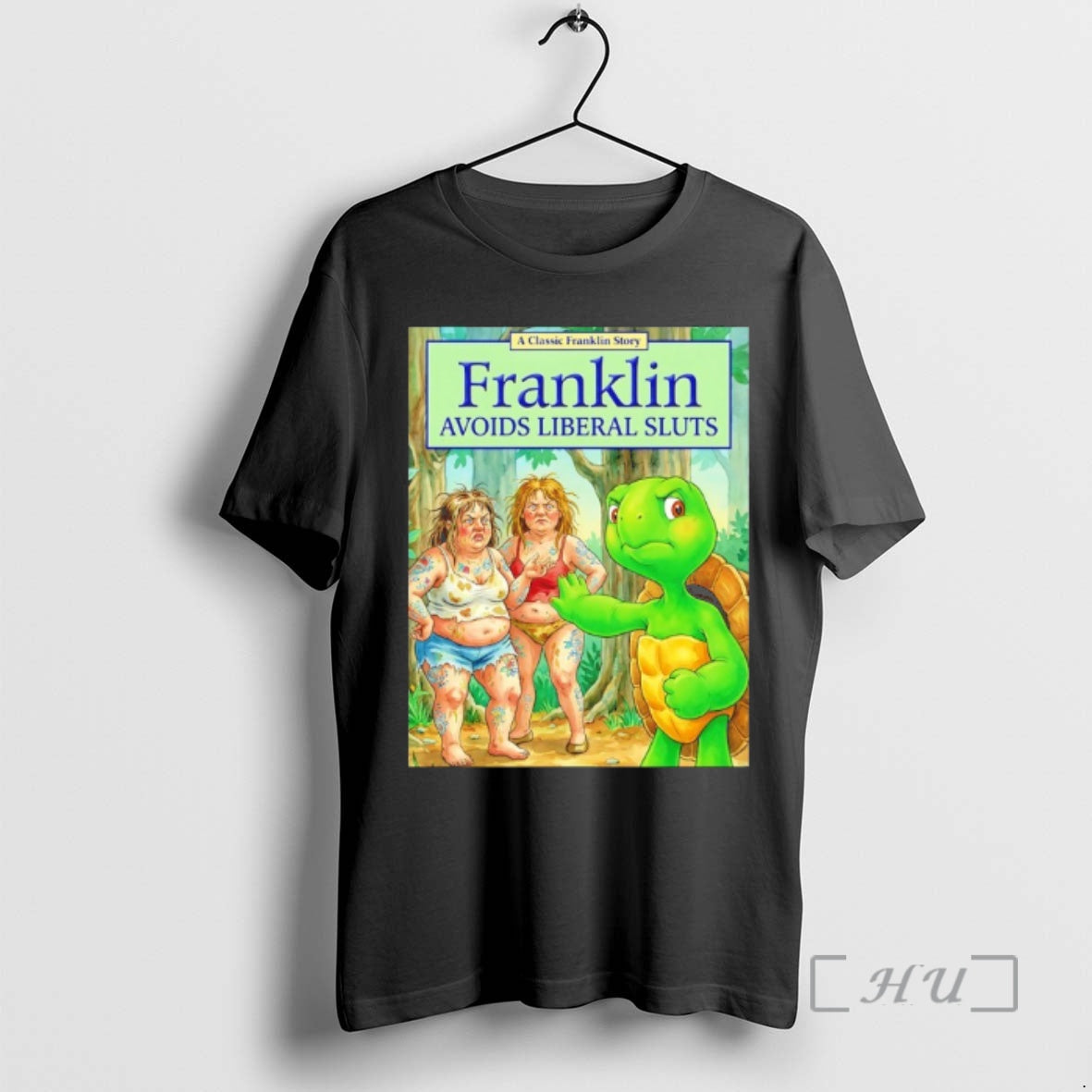 Officials Franklin Avoids Liberal Sluts - Adult & Kids T-Shirts, Sweatshirts & Hoodies apparel design preview 1