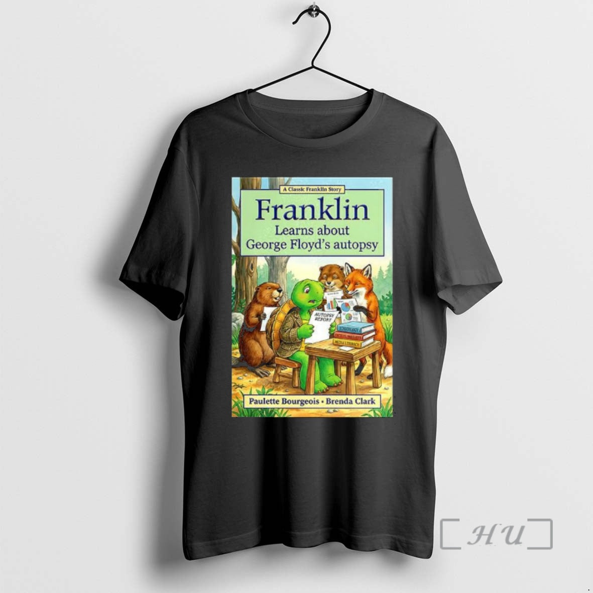 Officials Franklin Learns About George Floyds Autopsy - Adult & Kids T-Shirts, Sweatshirts & Hoodies apparel design preview 1