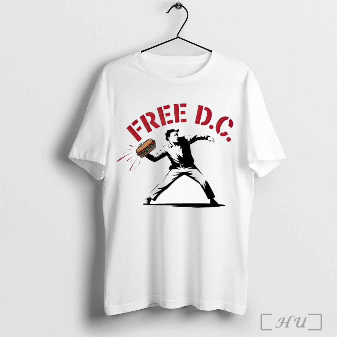 Officials Free D C Funny Protest Sandwich Design - Adult & Kids T-Shirts, Sweatshirts & Hoodies apparel design preview 1