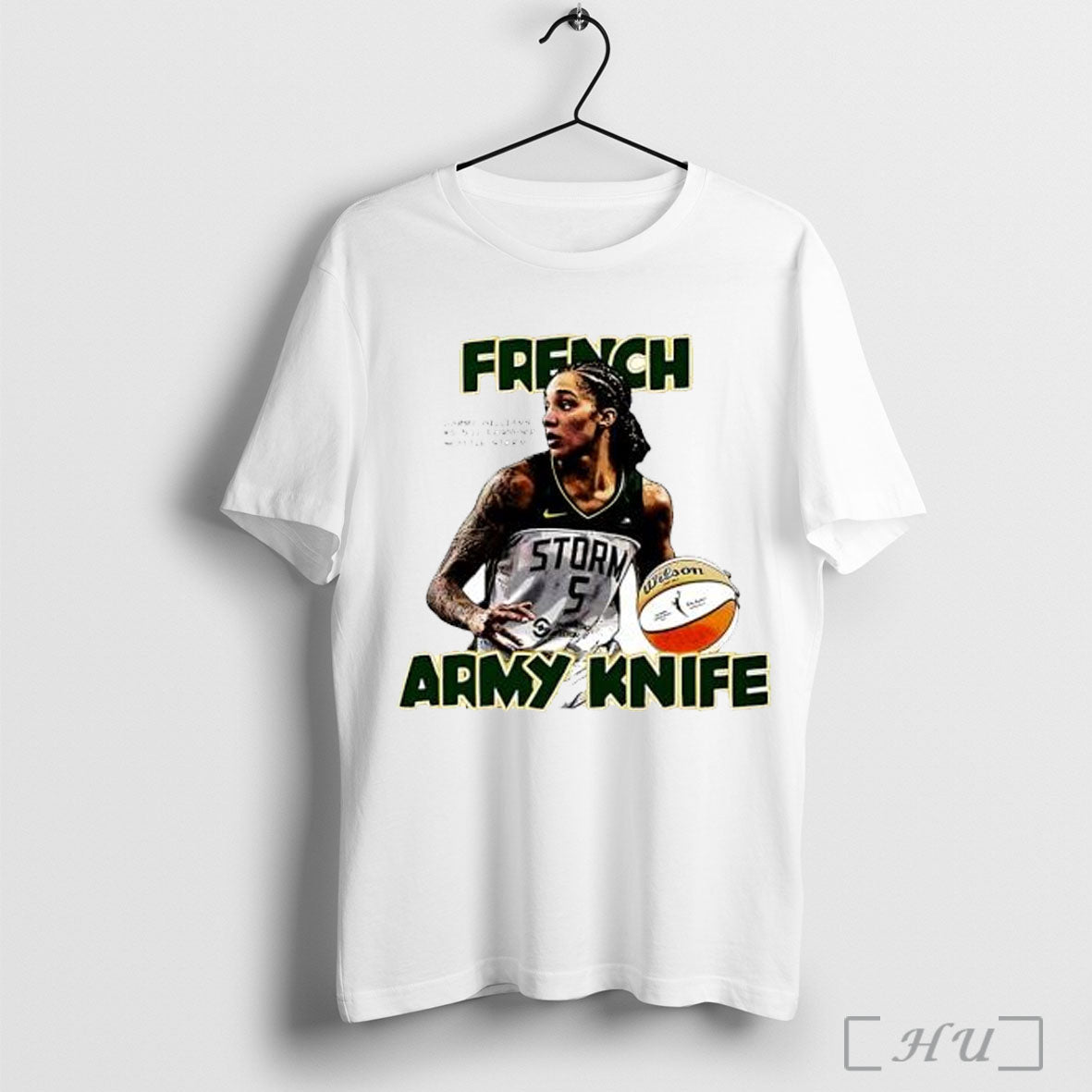 Officials French Army Knife Gabby Williams Seattle - Adult & Kids T-Shirts, Sweatshirts & Hoodies apparel design preview 1