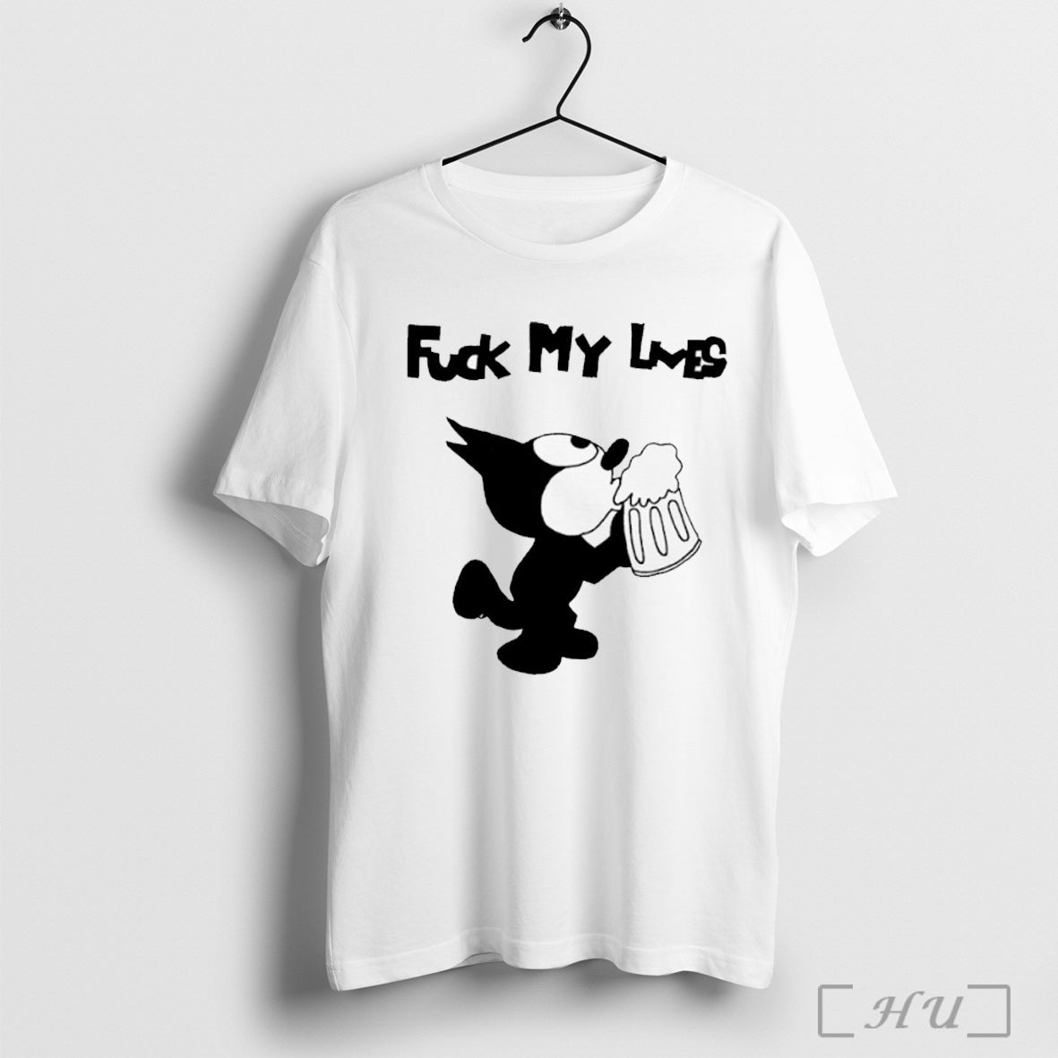 Officials Fuck My Lives Cat - Adult & Kids T-Shirts, Sweatshirts & Hoodies apparel design preview 1