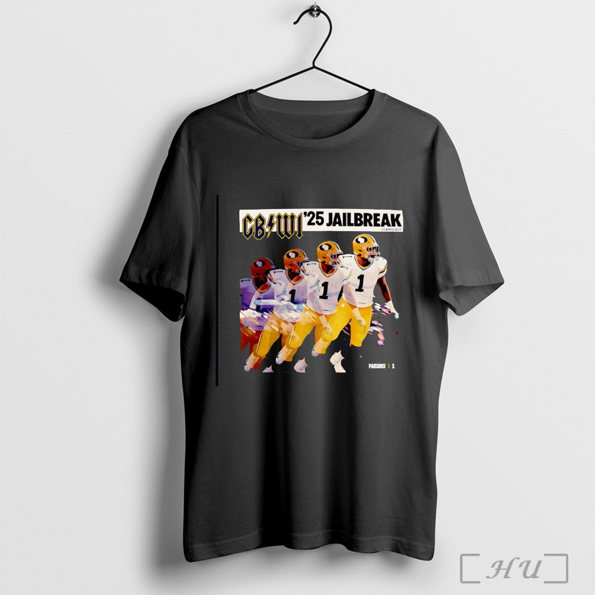 Officials Gb Wi Parsons Jailbreak - Adult & Kids T-Shirts, Sweatshirts & Hoodies apparel design preview 1