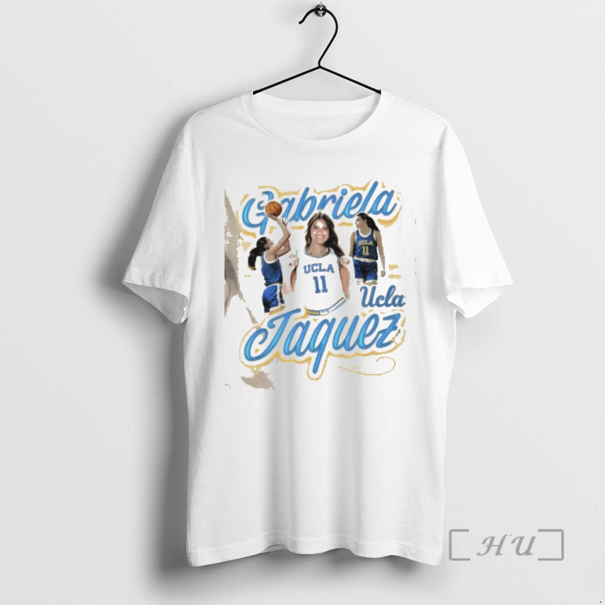 Officials Gabriela Jaquez Ucla Womens Basketball - Adult & Kids T-Shirts, Sweatshirts & Hoodies apparel design preview 1
