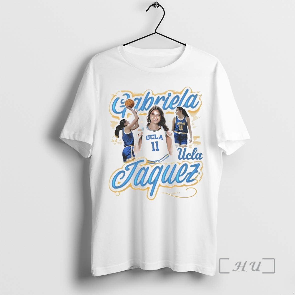 Officials Gabriela Jaquez Illustrated Ucla Bruins - Adult & Kids T-Shirts, Sweatshirts & Hoodies apparel design preview 1