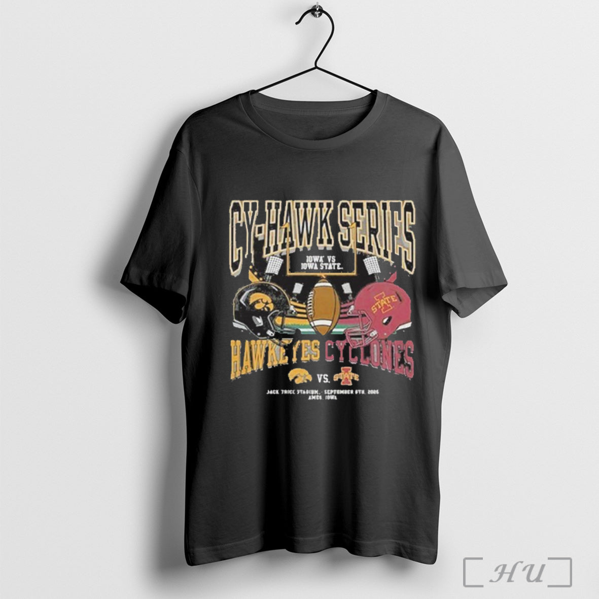 Officials Gameday Cy Hawk Series 2025 Iowa Vs State - Adult & Kids T-Shirts, Sweatshirts & Hoodies apparel design preview 1