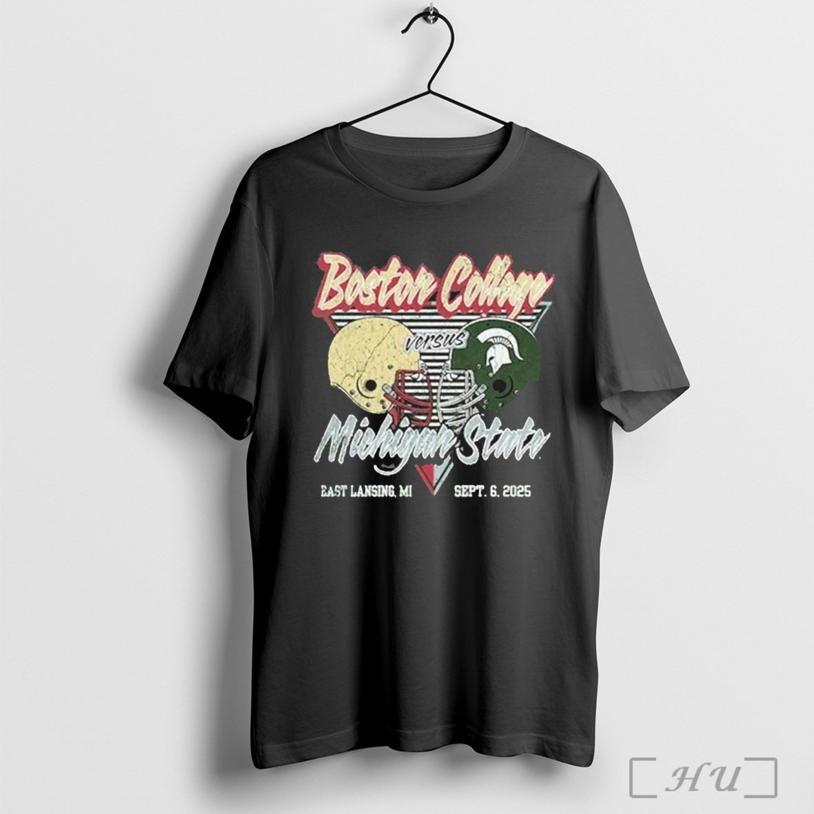 Officials Gameday Michigan State Vs Boston College - Adult & Kids T-Shirts, Sweatshirts & Hoodies apparel design preview 1