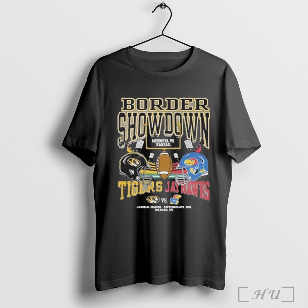Officials Gameday Missouri Vs Kansas September 6 2025 - Adult & Kids T-Shirts, Sweatshirts & Hoodies apparel design preview 1