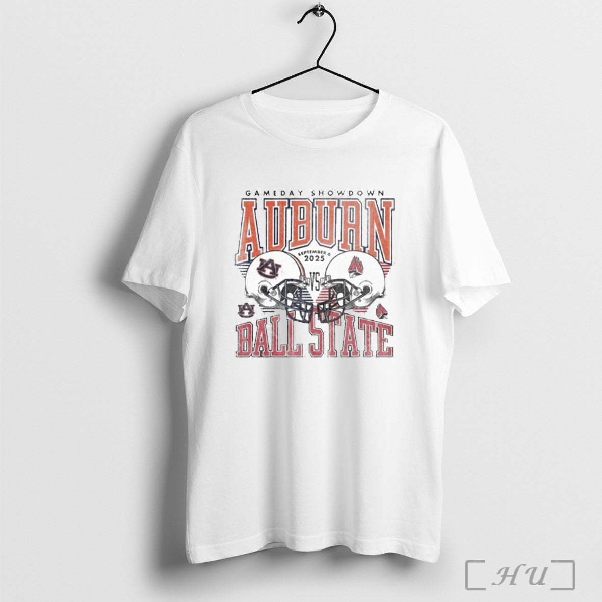 Officials Gameday Showdown 2025 Auburn Vs Ball State - Adult & Kids T-Shirts, Sweatshirts & Hoodies apparel design preview 1