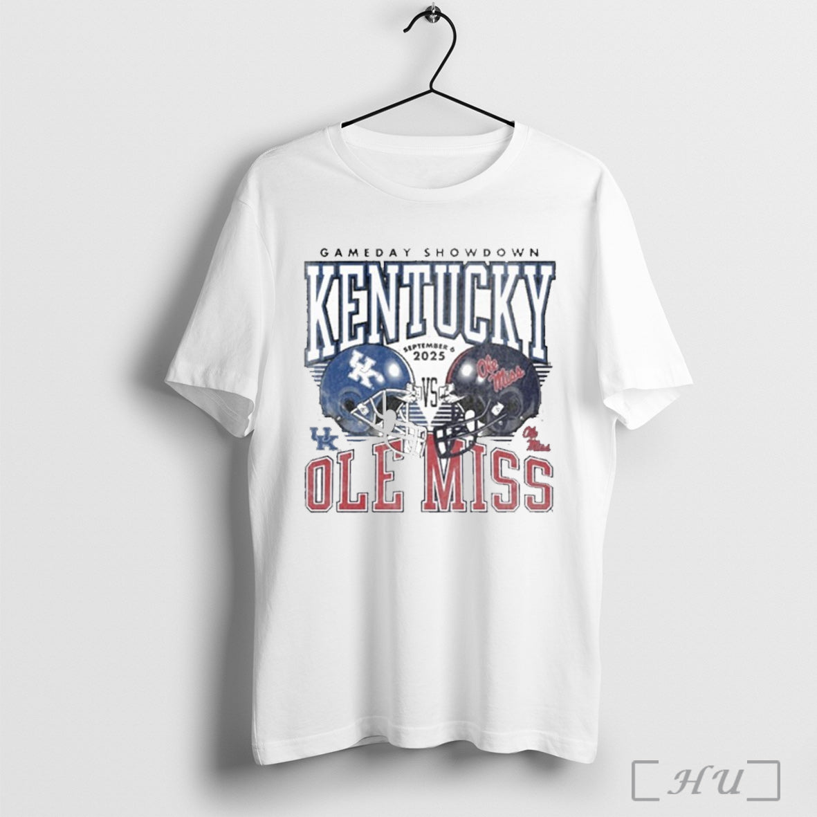 Officials Gameday Showdown 2025 Kentucky Vs Ole Miss - Adult & Kids T-Shirts, Sweatshirts & Hoodies apparel design preview 1