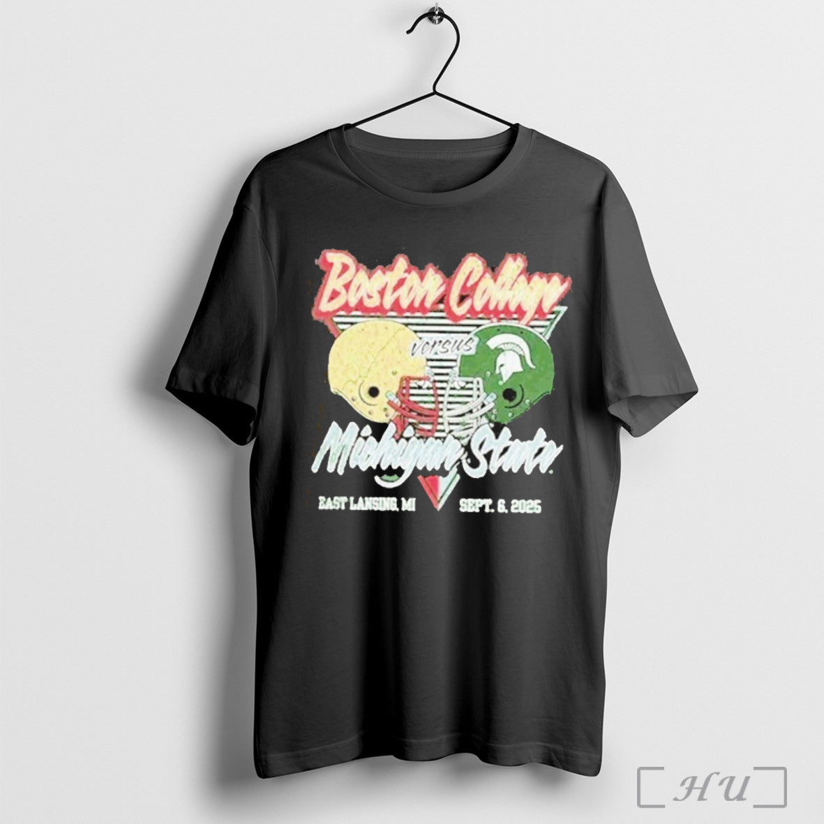 Officials Gameday Showdown 2025 Michigan State Vs - Adult & Kids T-Shirts, Sweatshirts & Hoodies apparel design preview 1
