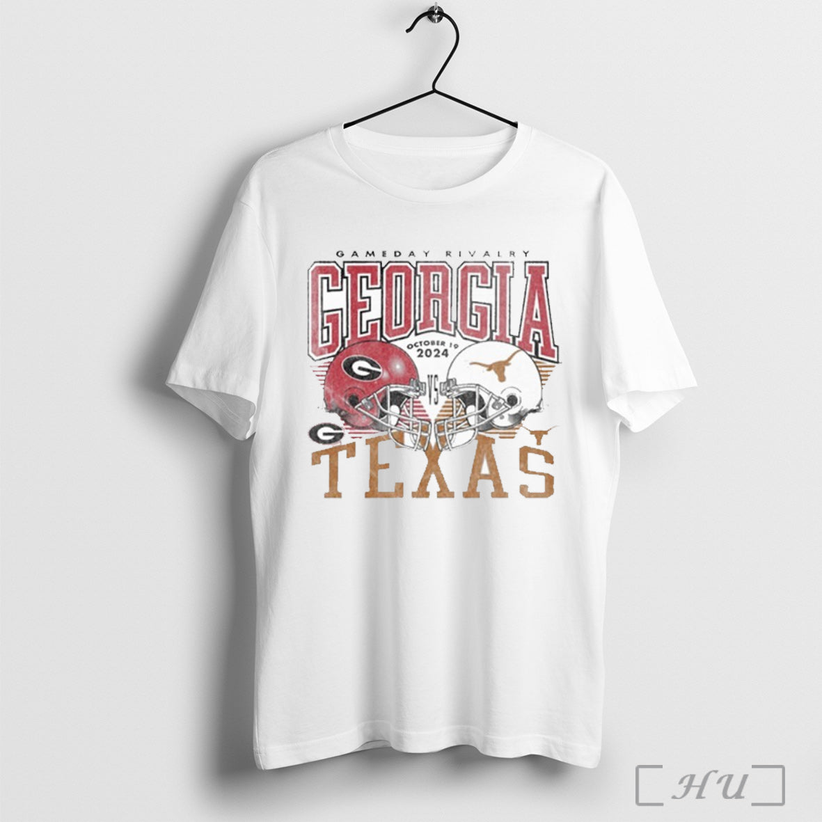 Officials Gameday Showdown 2025 Texas Vs Georgia - Adult & Kids T-Shirts, Sweatshirts & Hoodies apparel design preview 1