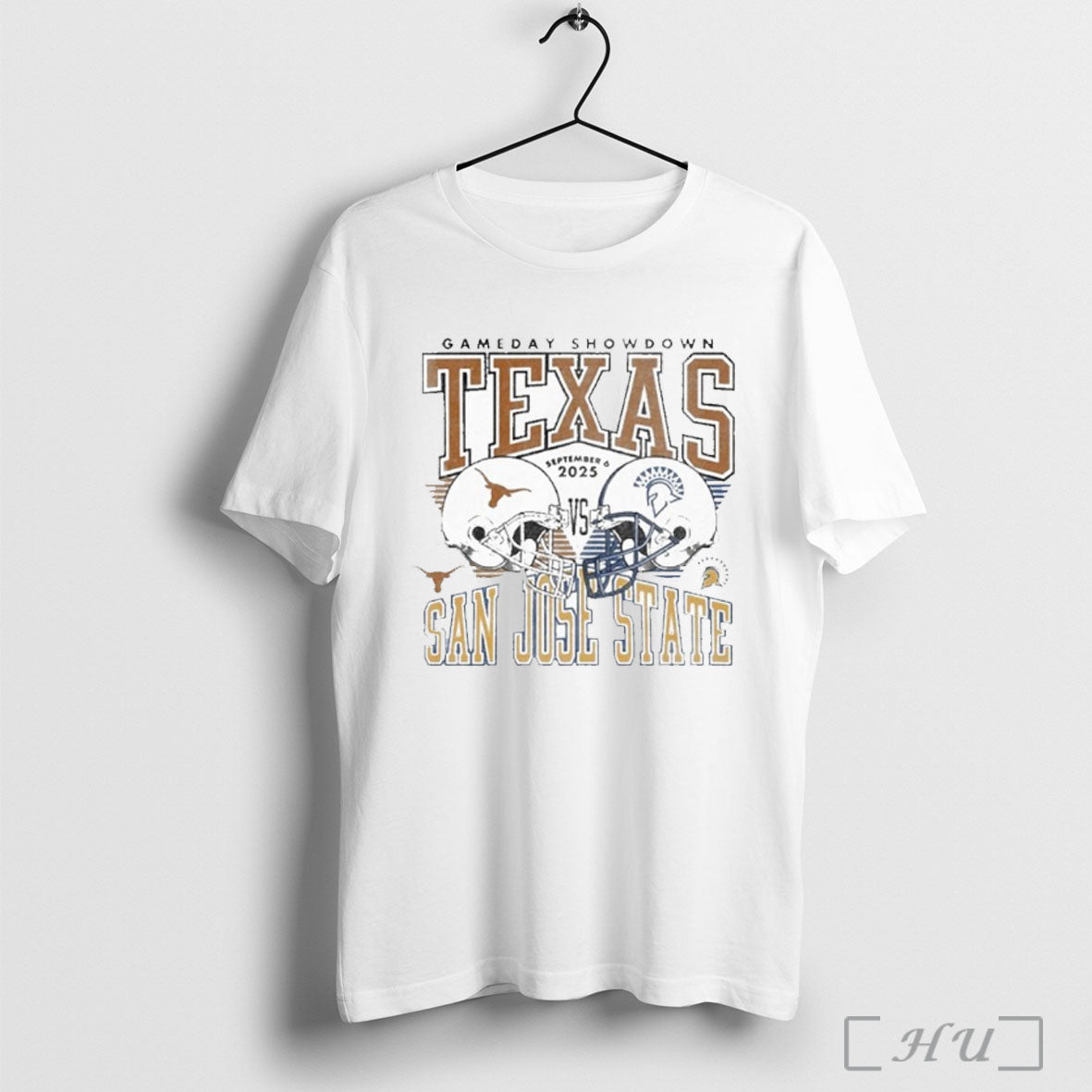 Officials Gameday Texas Vs San Jose State September 6 - Adult & Kids T-Shirts, Sweatshirts & Hoodies apparel design preview 1