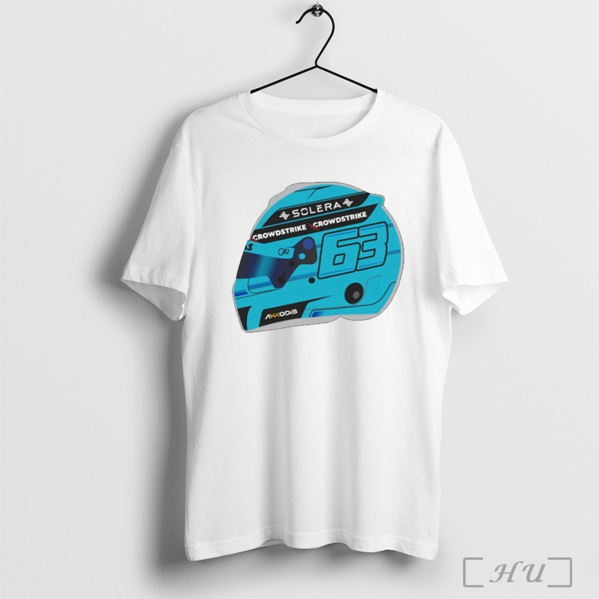 Officials George Russell Crowdstrike Helmet - Adult & Kids T-Shirts, Sweatshirts & Hoodies apparel design preview 1