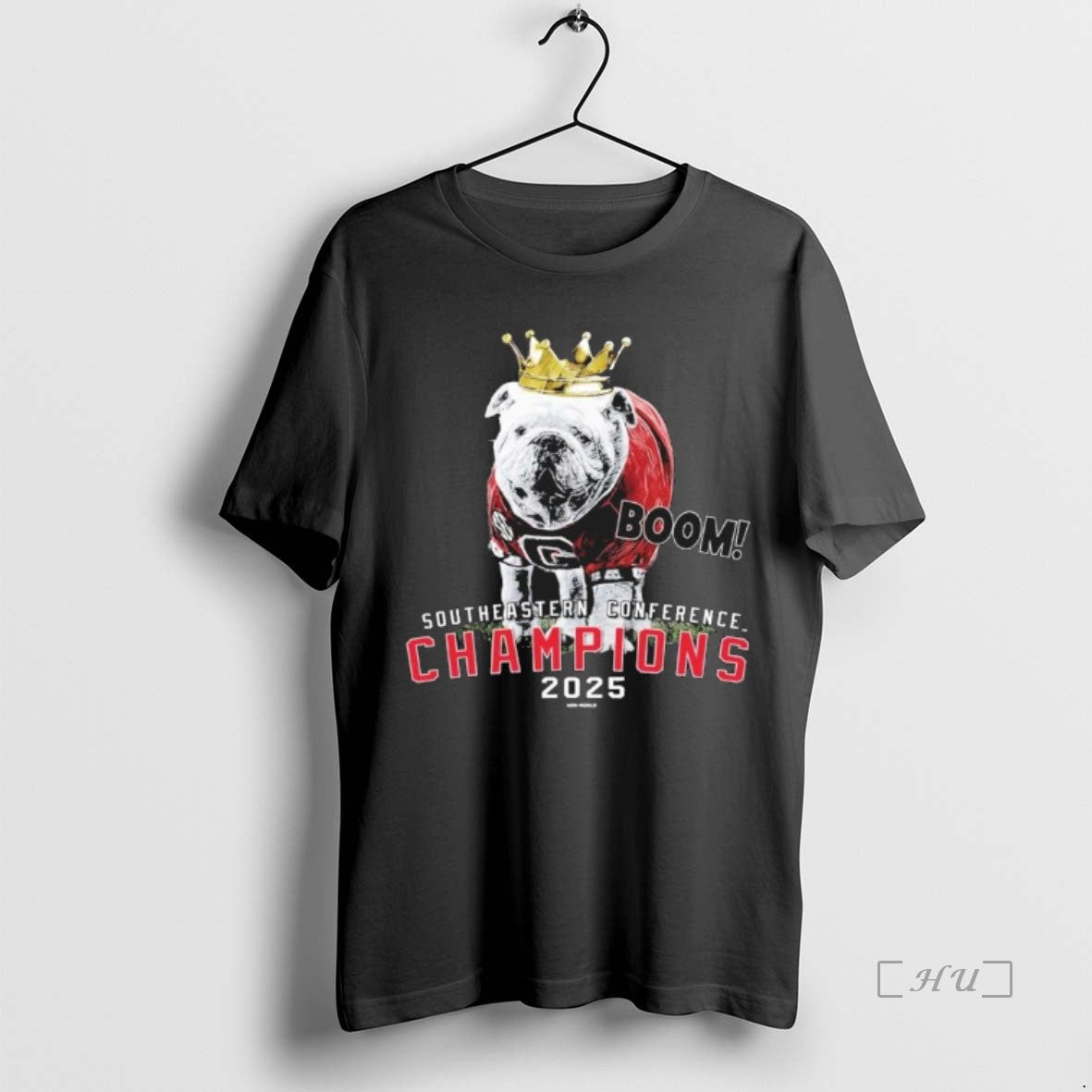 Officials Georgia Bulldogs 2025 Sec Conference - Adult & Kids T-Shirts, Sweatshirts & Hoodies apparel design preview 1