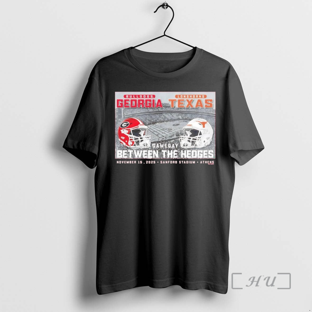 Officials Georgia Bulldogs Vs Texas Longhorns 2025 - Adult & Kids T-Shirts, Sweatshirts & Hoodies apparel design preview 1