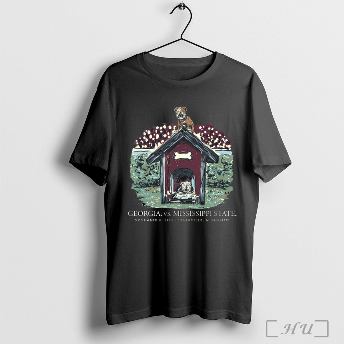 Officials Georgia Bulldogs Vs Mississippi State Game - Adult & Kids T-Shirts, Sweatshirts & Hoodies apparel design preview 1