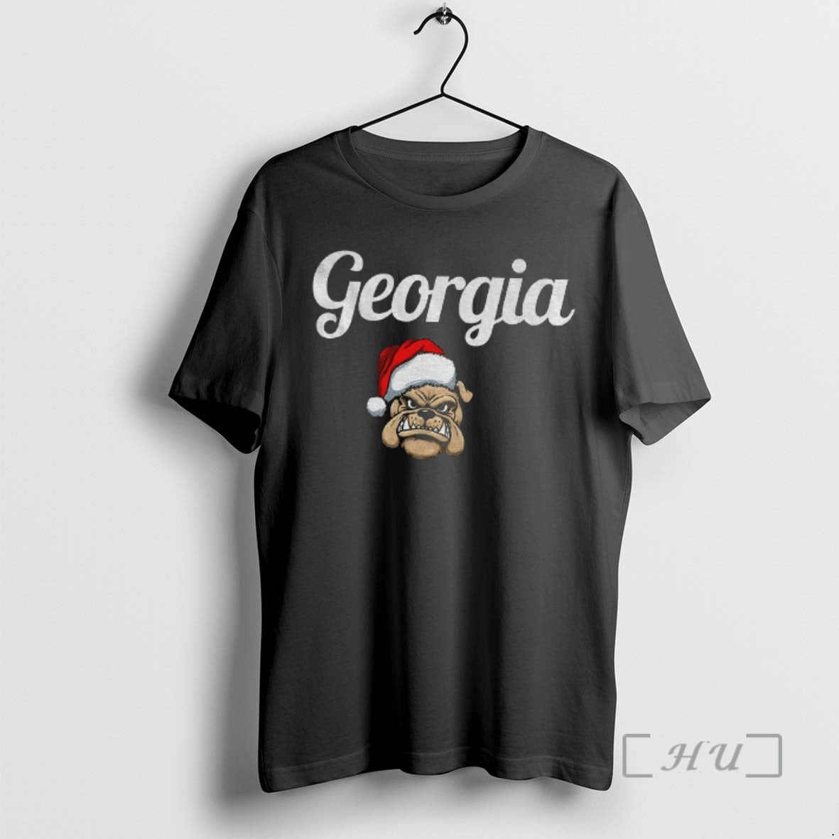 Officials Georgia Christmas Uga Bulldog Dawgs Mascot - Adult & Kids T-Shirts, Sweatshirts & Hoodies apparel design preview 1