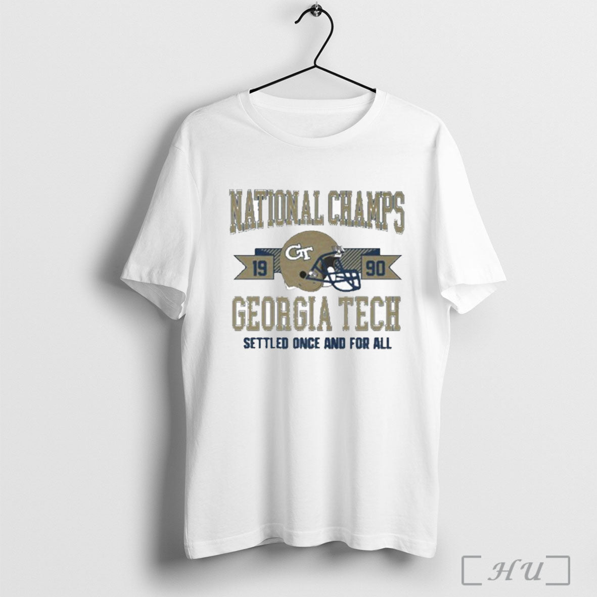 Officials Georgia Tech Football Yellow Jackets 1990 - Adult & Kids T-Shirts, Sweatshirts & Hoodies apparel design preview 1