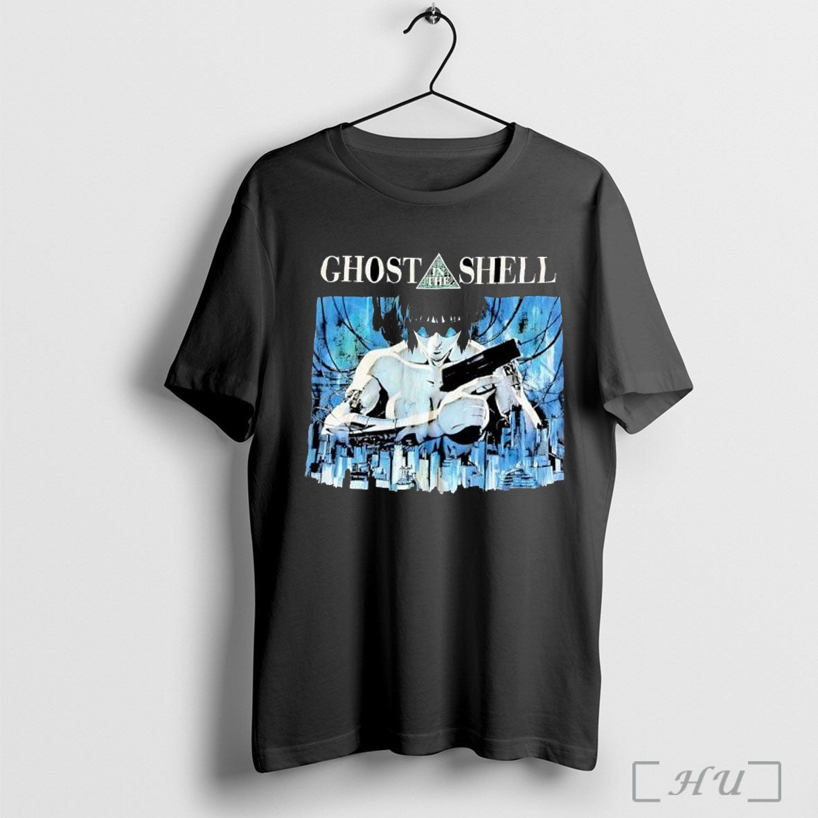 Officials Ghost In The Shell Anime Poster - Adult & Kids T-Shirts, Sweatshirts & Hoodies apparel design preview 1