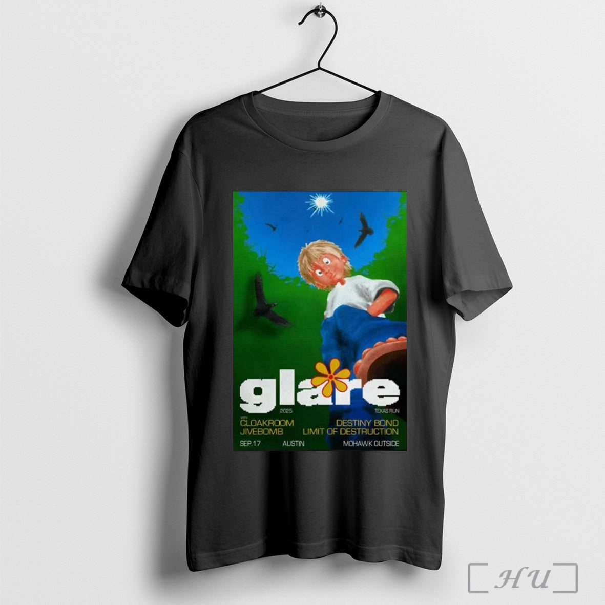 Officials Glare In Austin Tx On Sept 17 2025 - Adult & Kids T-Shirts, Sweatshirts & Hoodies apparel design preview 1