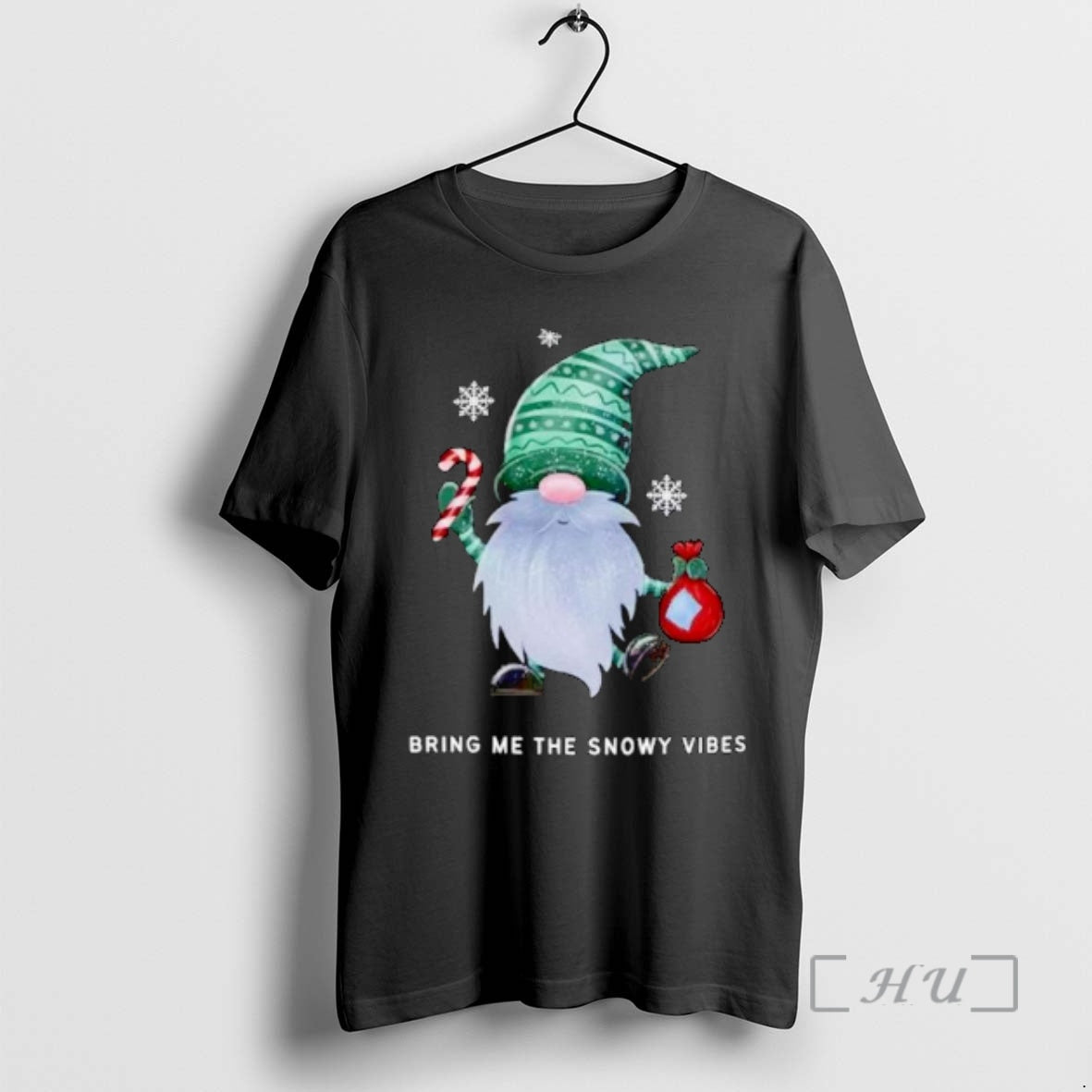 Officials Gnome Bring Me The Snowy Vibes Christmas - Adult & Kids T-Shirts, Sweatshirts & Hoodies apparel design preview 1