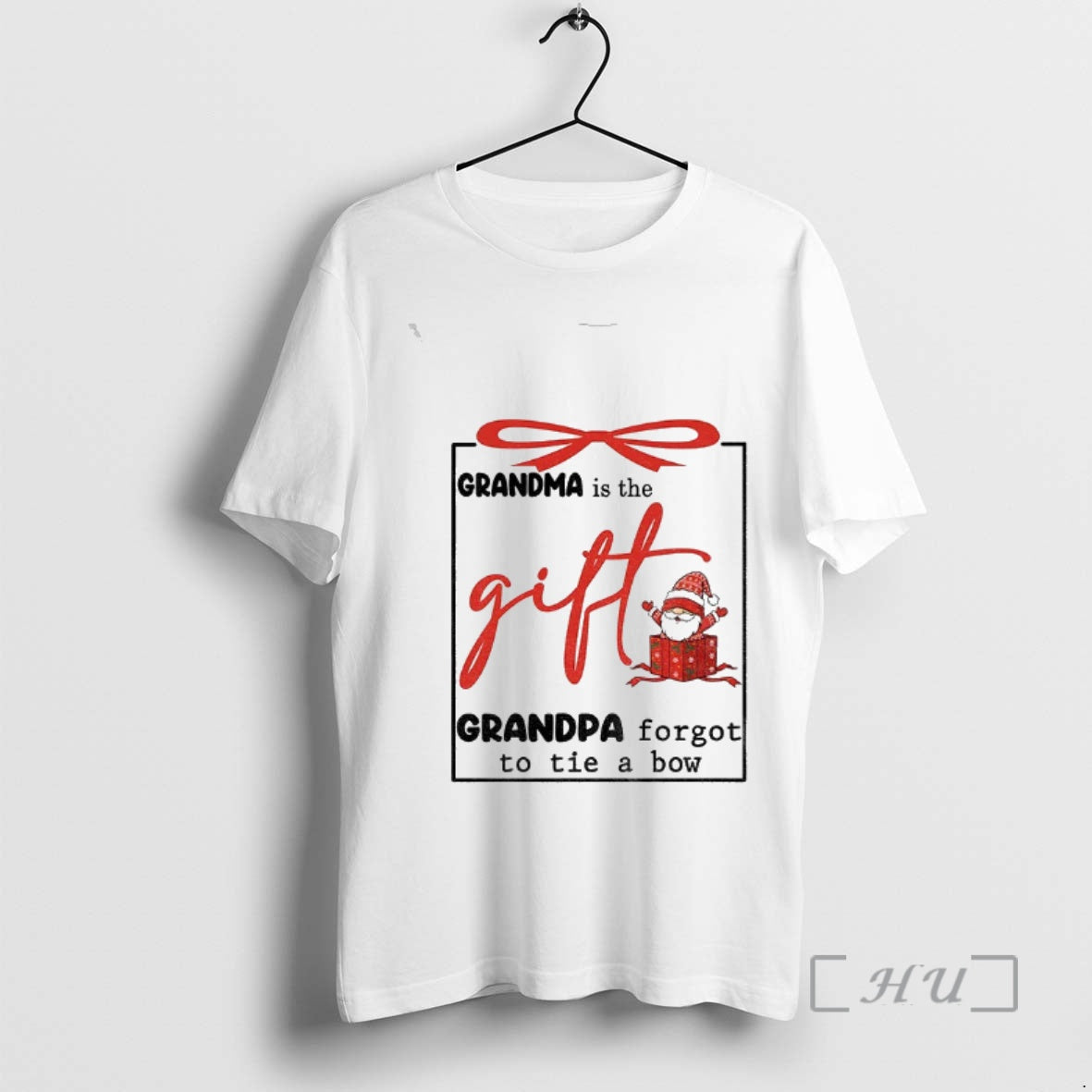 Officials Gnome Grandma Is The Gift Grandpa Forgot To - Adult & Kids T-Shirts, Sweatshirts & Hoodies apparel design preview 1