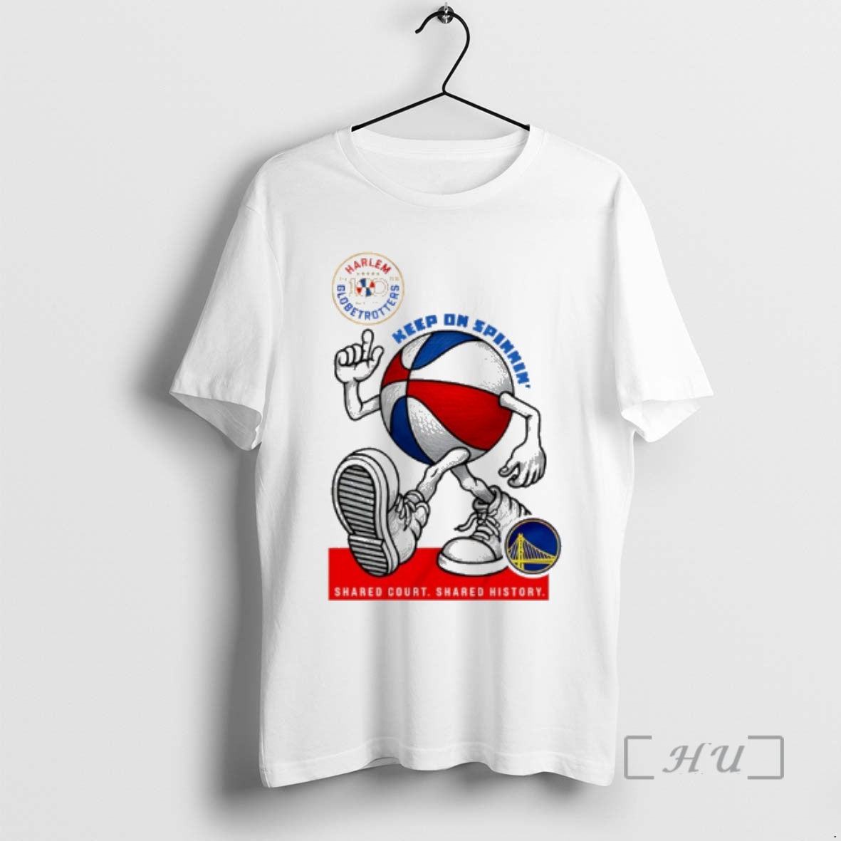 Officials Golden State Warriors X Harlem - Adult & Kids T-Shirts, Sweatshirts & Hoodies apparel design preview 1