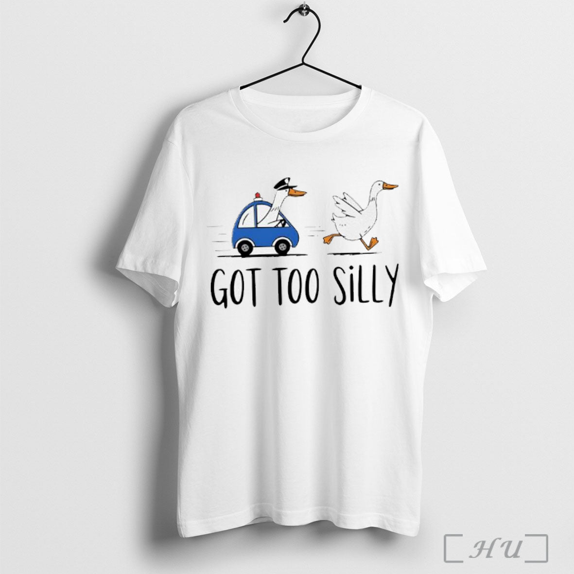 Officials Goose Got Too Silly Funny Meme - Adult & Kids T-Shirts, Sweatshirts & Hoodies apparel design preview 1