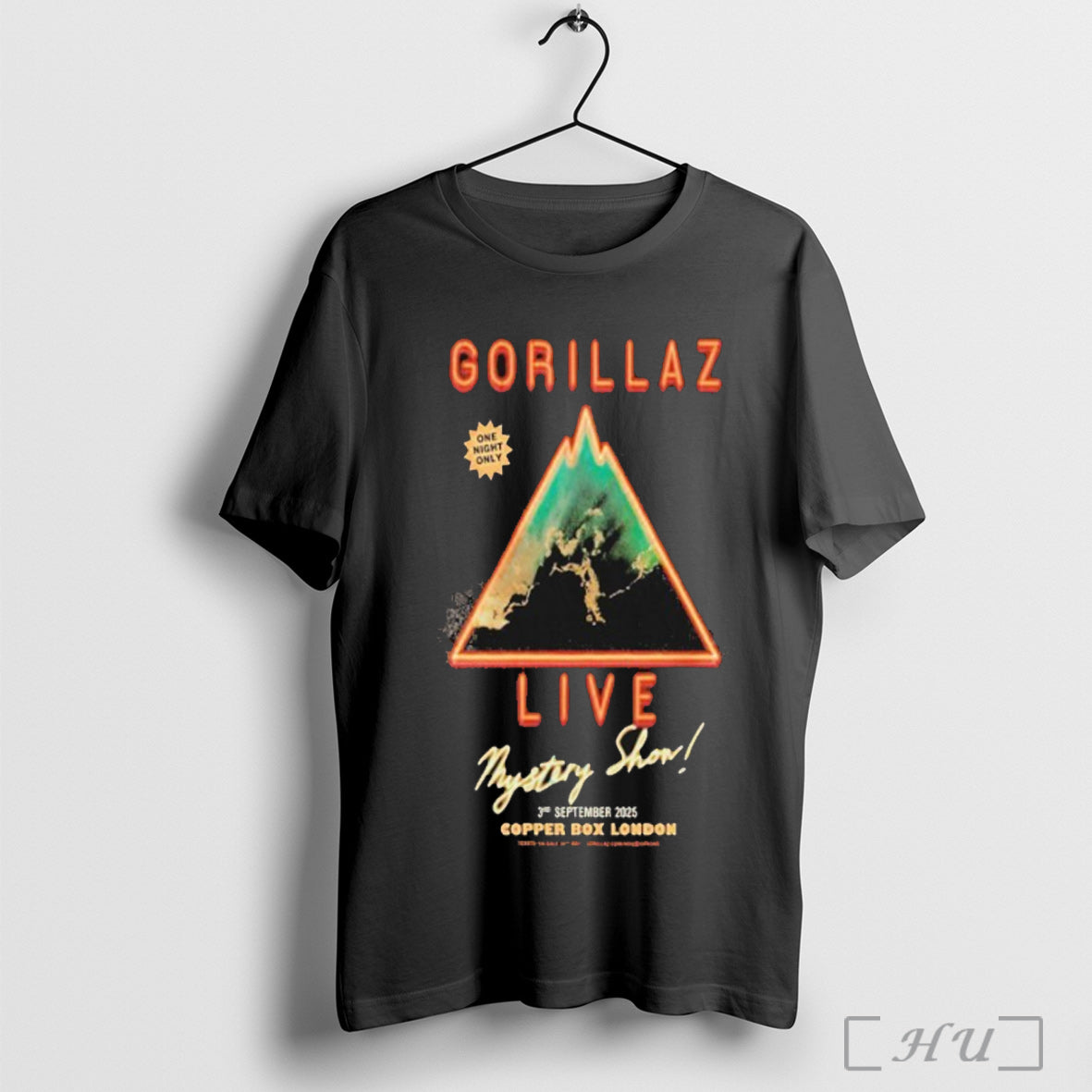 Officials Gorillaz London Uk Sept 03 2025 Mystery - Adult & Kids T-Shirts, Sweatshirts & Hoodies apparel design preview 1