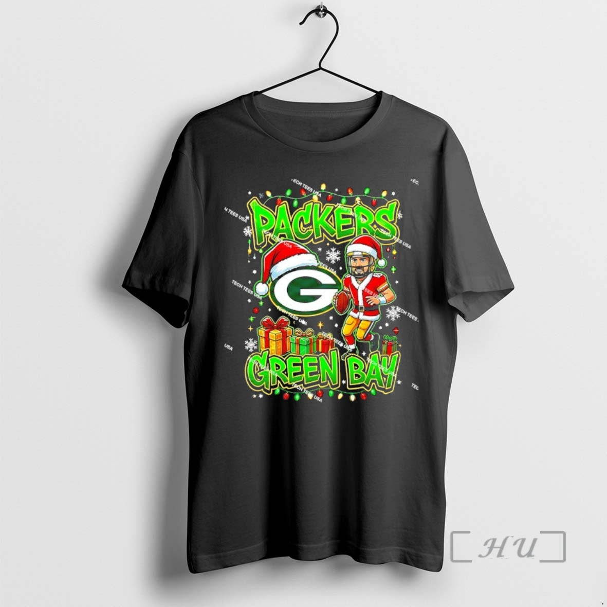 Officials Green Bay Packers Football Christmas - Adult & Kids T-Shirts, Sweatshirts & Hoodies apparel design preview 1