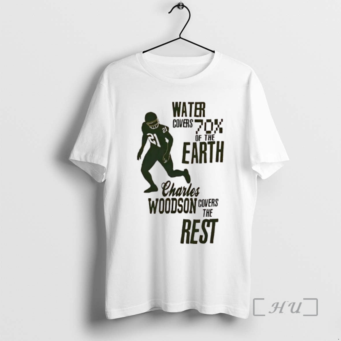 Officials Green Bay Packers Water Covers 70 Of The - Adult & Kids T-Shirts, Sweatshirts & Hoodies apparel design preview 1
