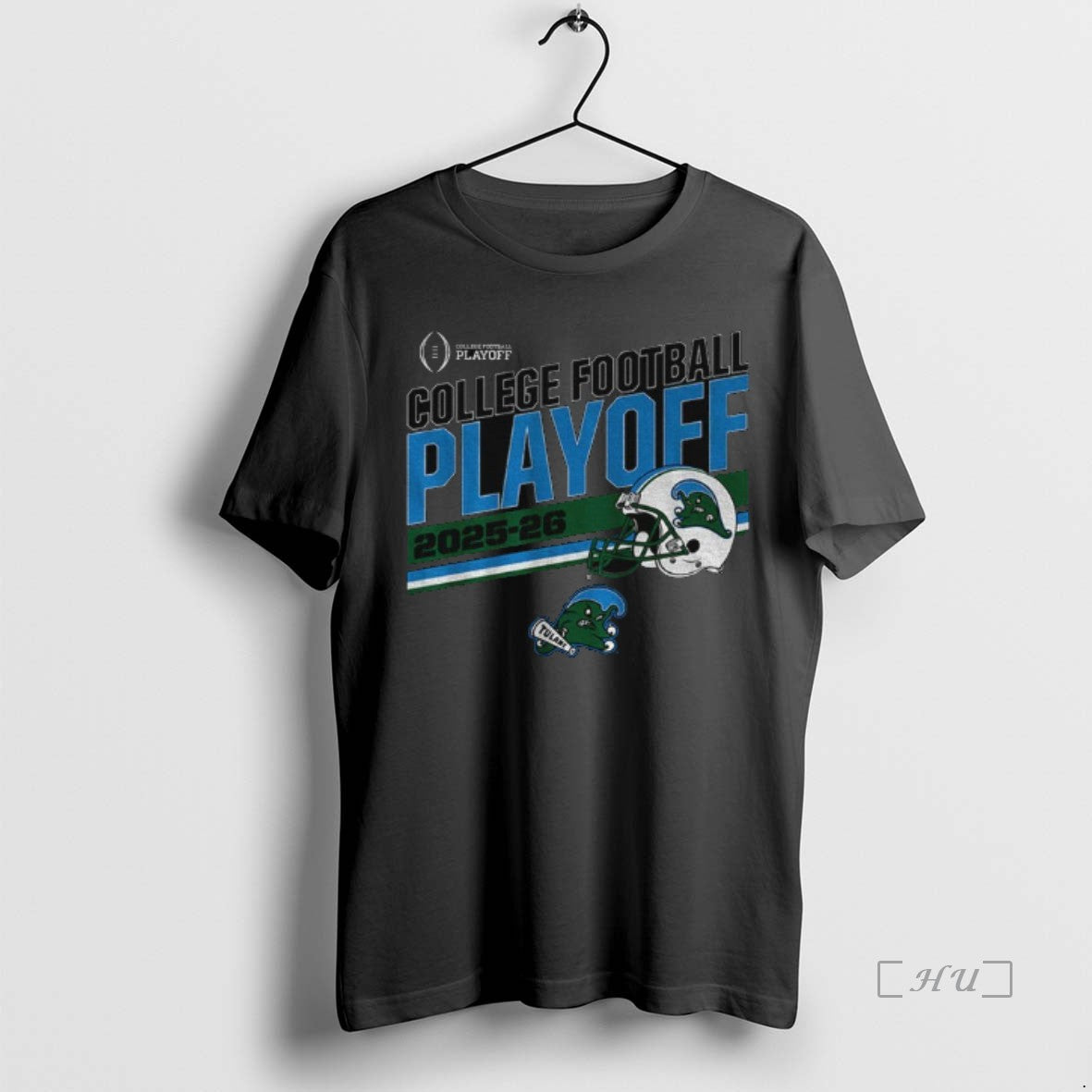 Officials Green Wave College Football Playoff Cfp - Adult & Kids T-Shirts, Sweatshirts & Hoodies apparel design preview 1