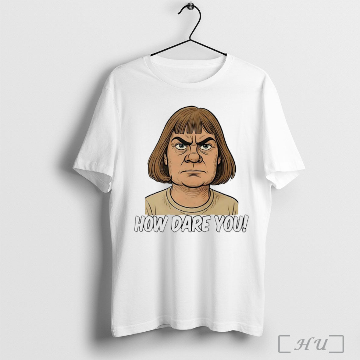 Officials Greta Thunberg Haircut How Dare You Parody - Adult & Kids T-Shirts, Sweatshirts & Hoodies apparel design preview 1