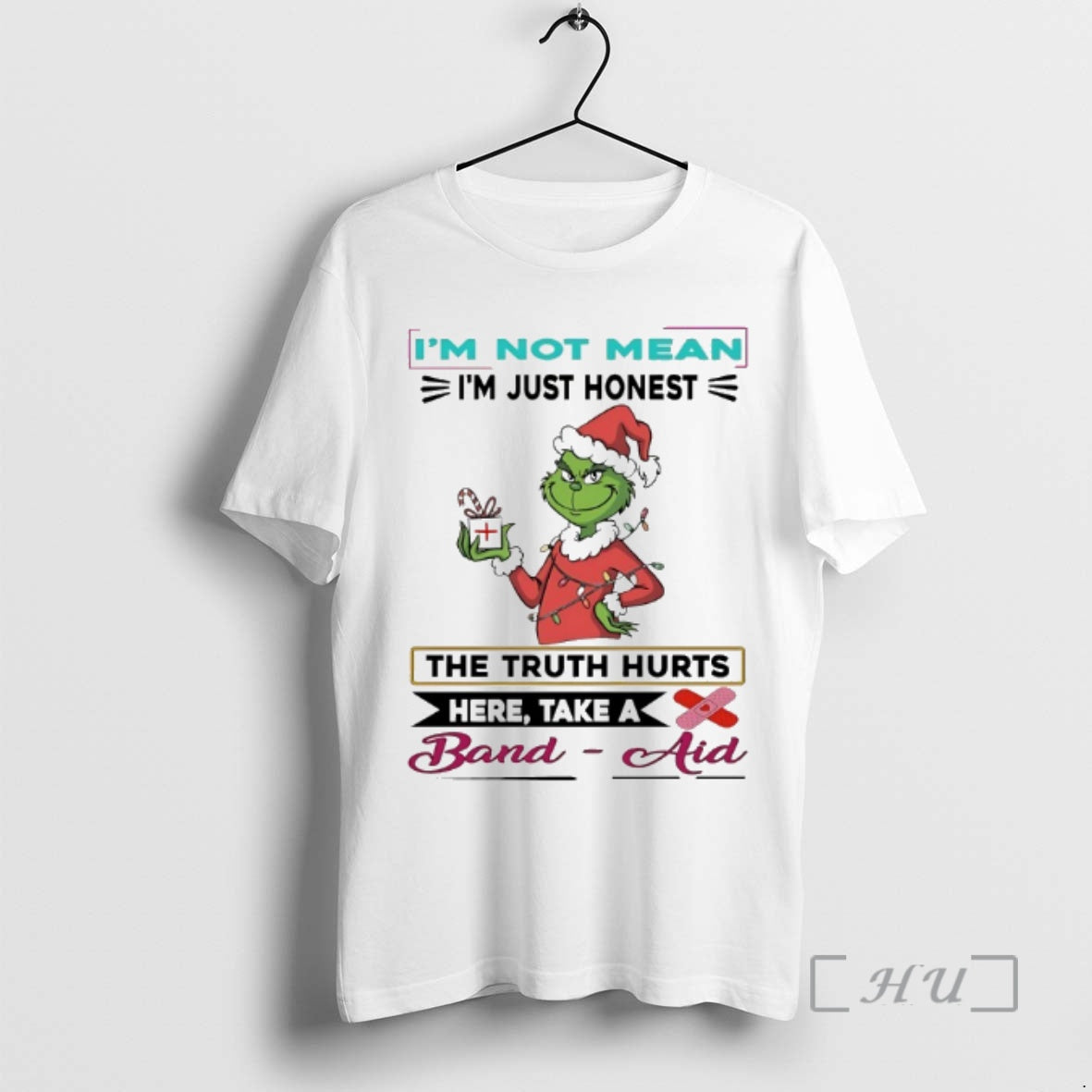 Officials Grinch Im Not Mean Just Honest Christmas - Adult & Kids T-Shirts, Sweatshirts & Hoodies apparel design preview 1