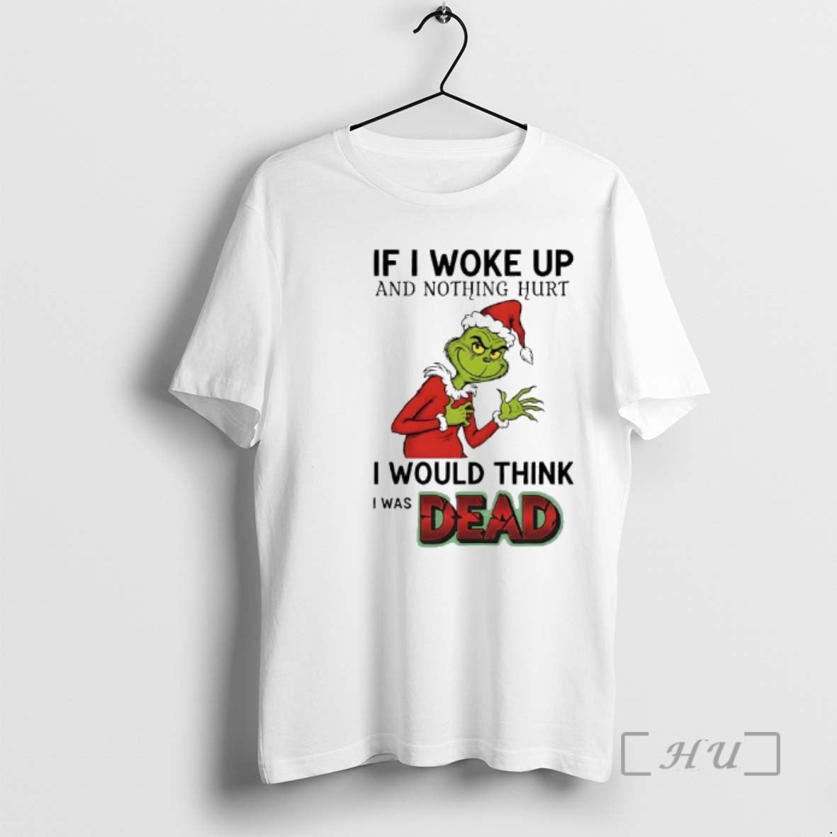 Officials Grinch Santa Suit If I Woke Up And Nothing - Adult & Kids T-Shirts, Sweatshirts & Hoodies apparel design preview 1