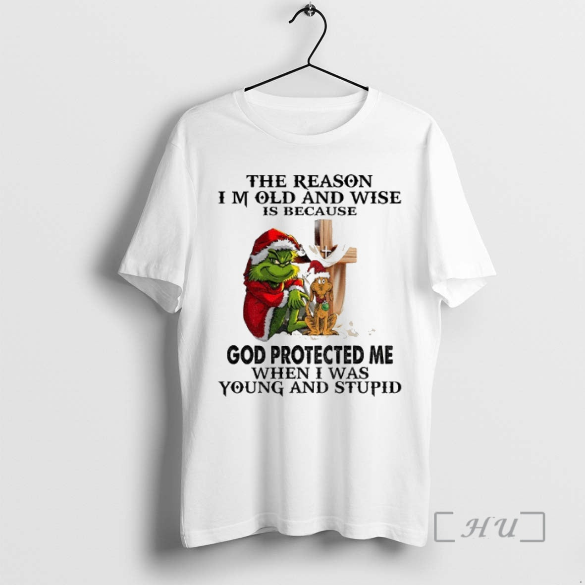 Officials Grinch Santa The Reason I Am Old And Wise - Adult & Kids T-Shirts, Sweatshirts & Hoodies apparel design preview 1