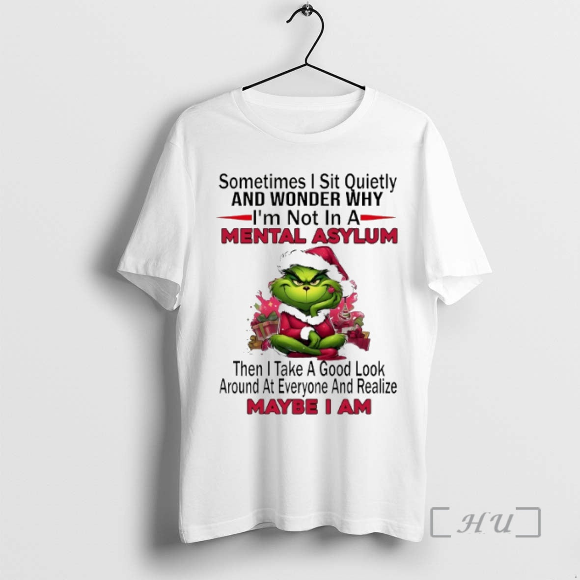 Officials Grinch Sometimes Sit Quietly And Wonder Why - Adult & Kids T-Shirts, Sweatshirts & Hoodies apparel design preview 1
