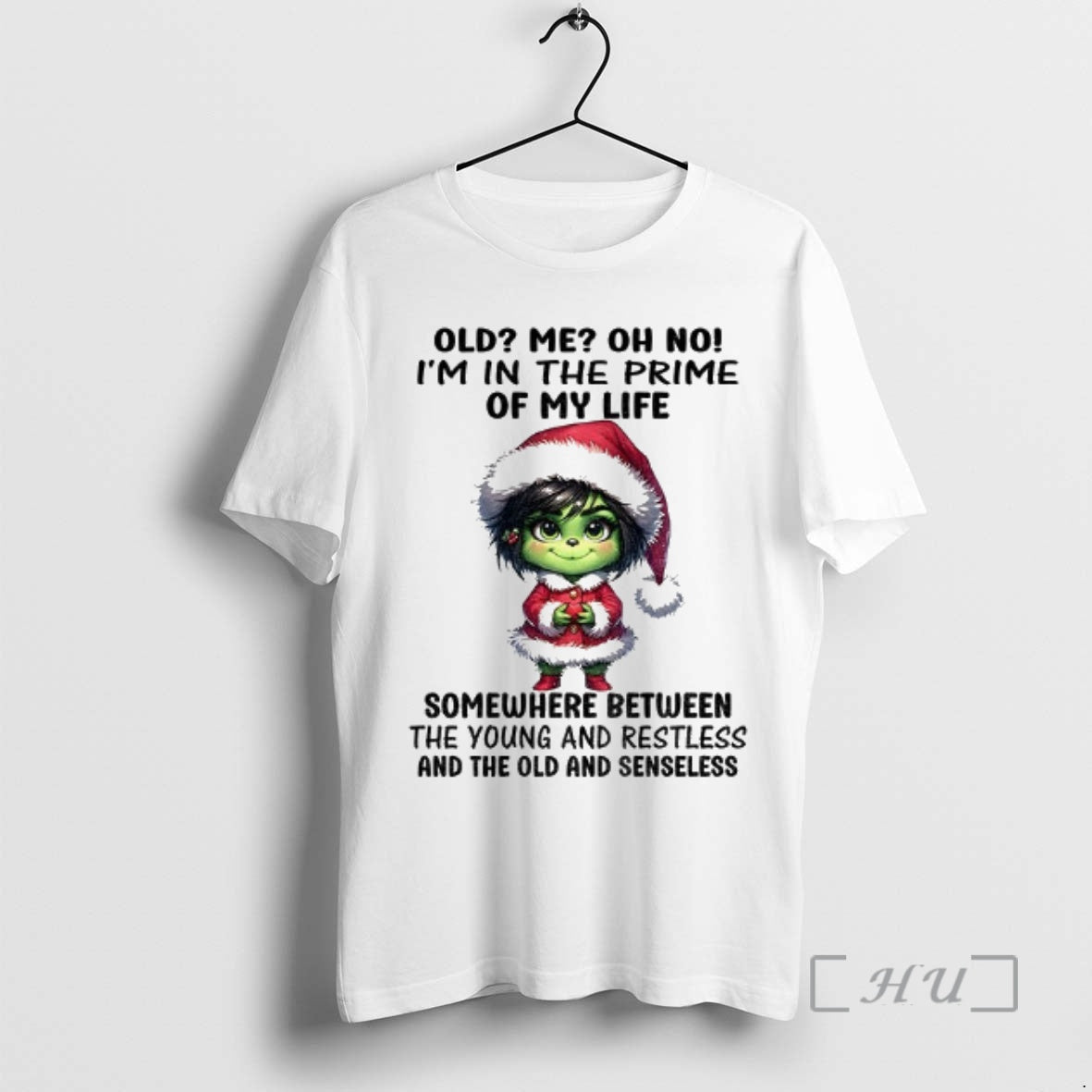 Officials Grinch Old Me Oh No Im In The Prime Of My - Adult & Kids T-Shirts, Sweatshirts & Hoodies apparel design preview 1